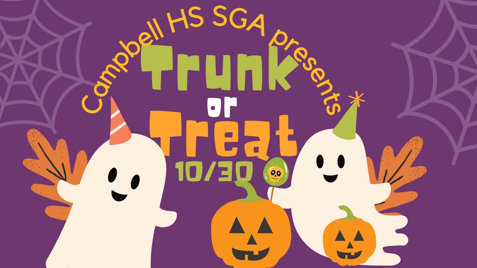 CHS SGA presents: Trunk or Treat 10/30